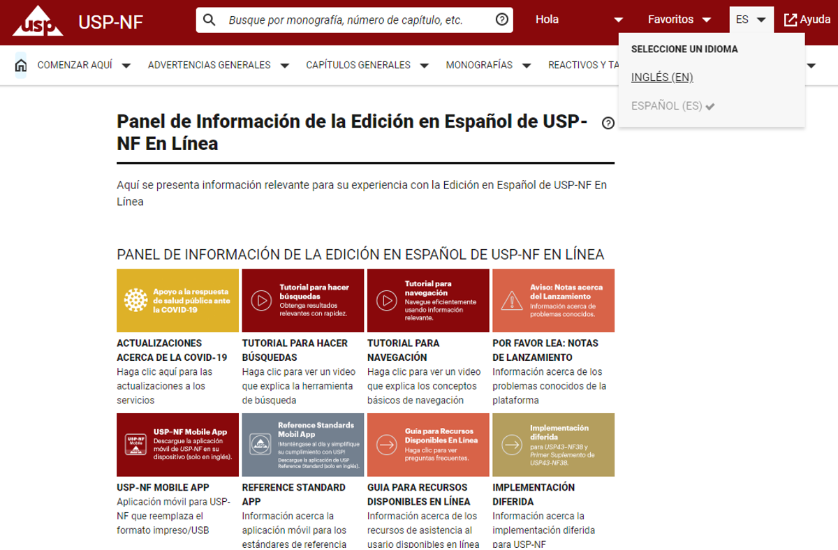 uspnf espanol