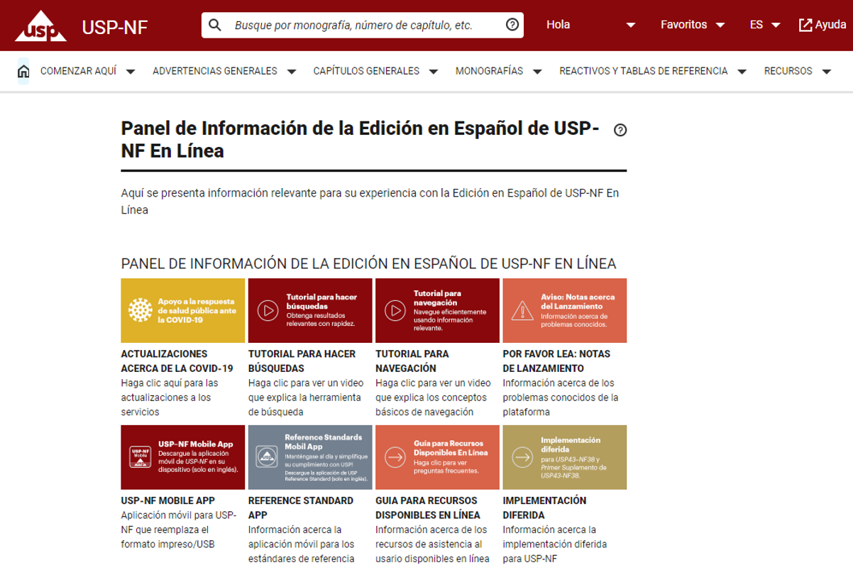 uspnf espanol